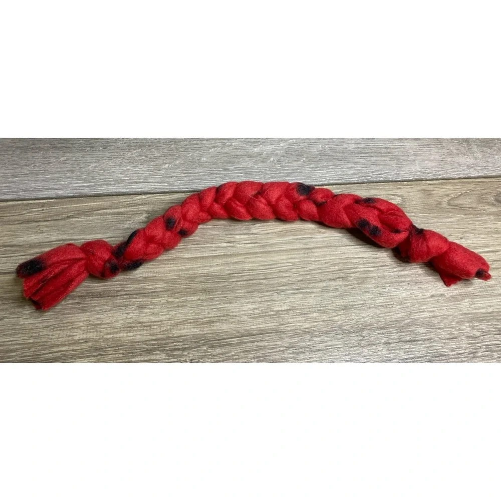 Handmade Fleece Dog Rope Chew Toy 14